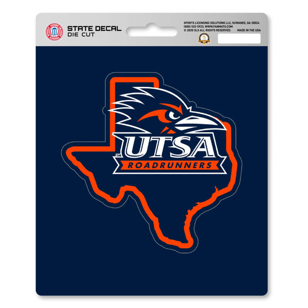University of Texas at San Ant State Shape Decal