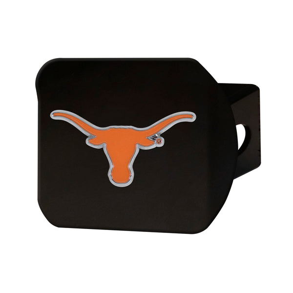 University Of Texas Color On Black Hitch Cover