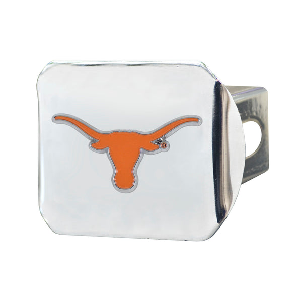 University of Texas Color on Chrome Hitch Cover