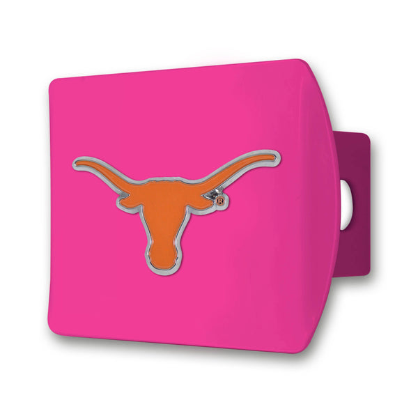 University of Texas Color on Pink Hitch Cover