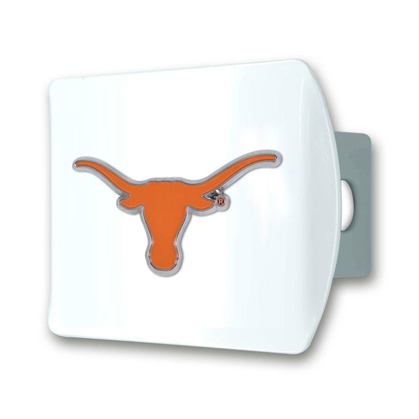 University of Texas Color on White Hitch Cover