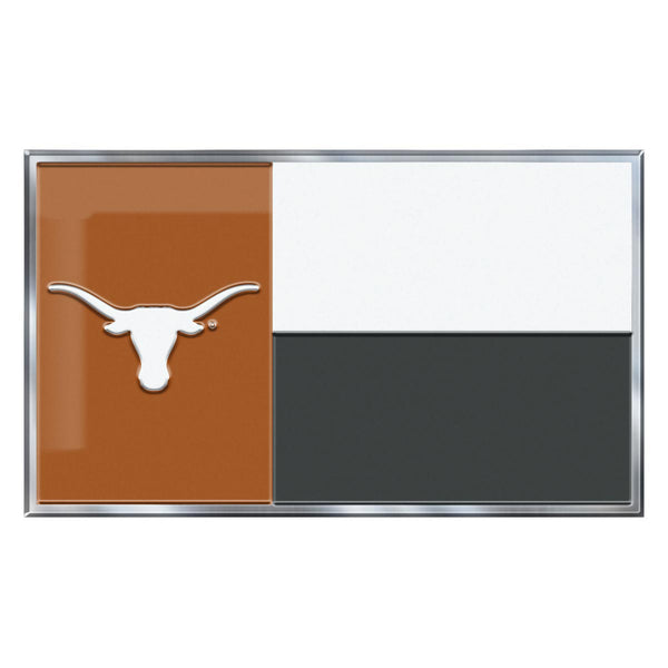 University Of Texas Embossed State Flag Emblem