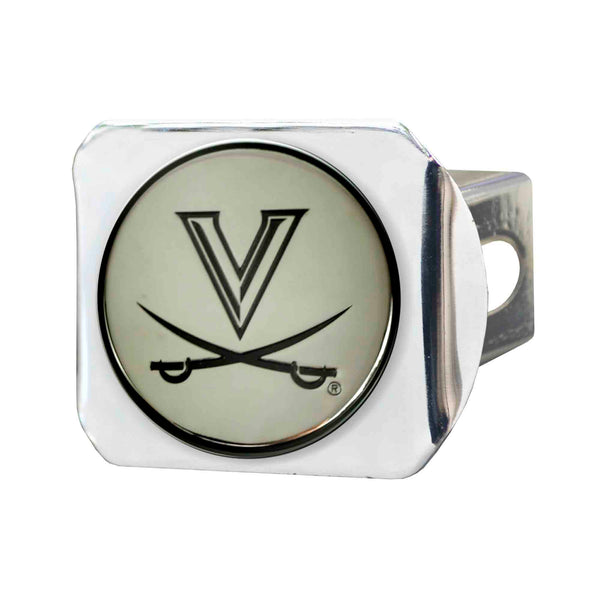 University of Virginia Chrome on Chrome Hitch Cover