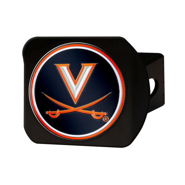 University Of Virginia Color On Black Hitch Cover