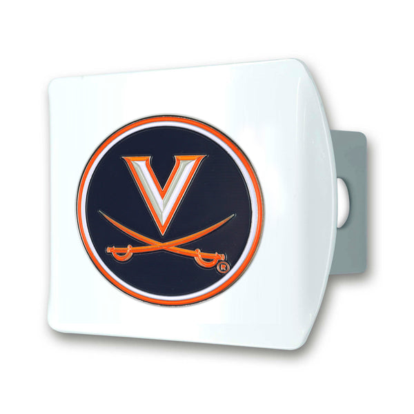 University Of Virginia Color On White Hitch Cover