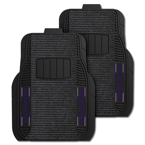 University of Washington 2-pc Deluxe Car Mat Set