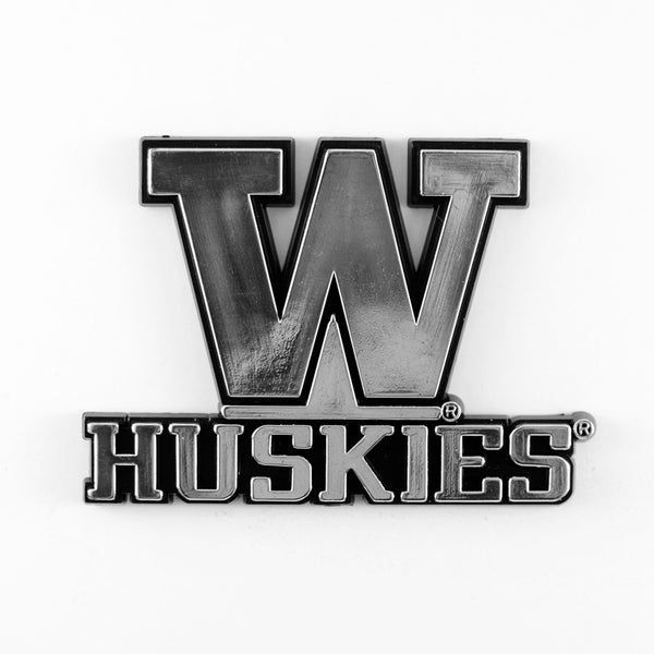 University of Washington Molded Chrome Emblem