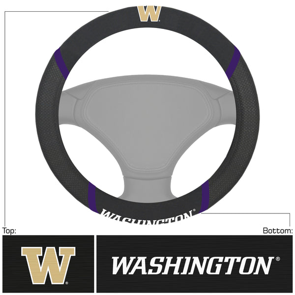 University Of Washington Steering Wheel Cover