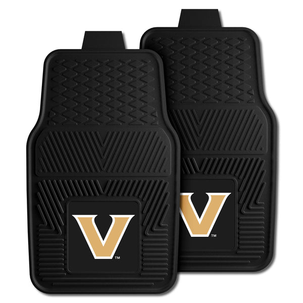 Vanderbilt University 2-pc Vinyl Car Mat Set