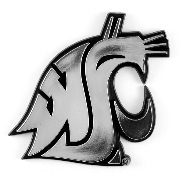 Washington State University Molded Chrome Emblem