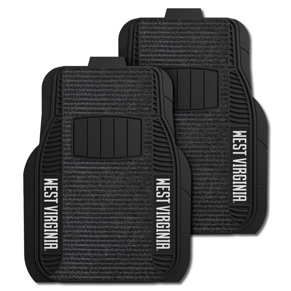 West Virginia University 2-pc Deluxe Car Mat Set