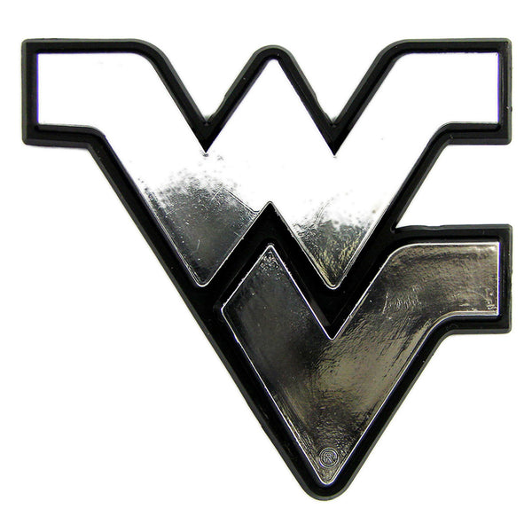 West Virginia University Molded Chrome Emblem