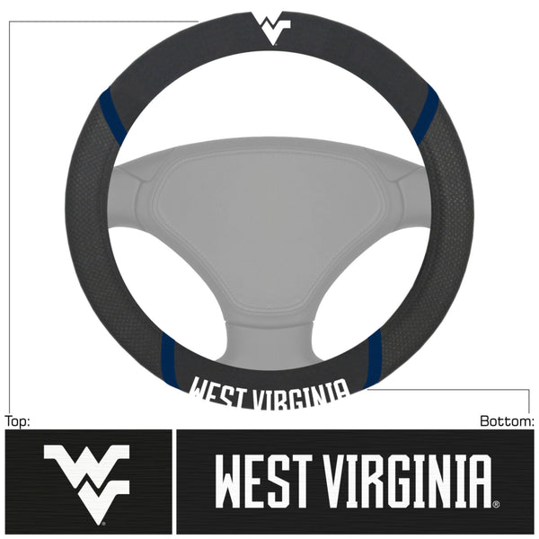 West Virginia University Steering Wheel Cover